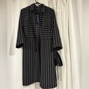 Tommy Hilfiger Striped Shirt Dress – Size M (NWT)